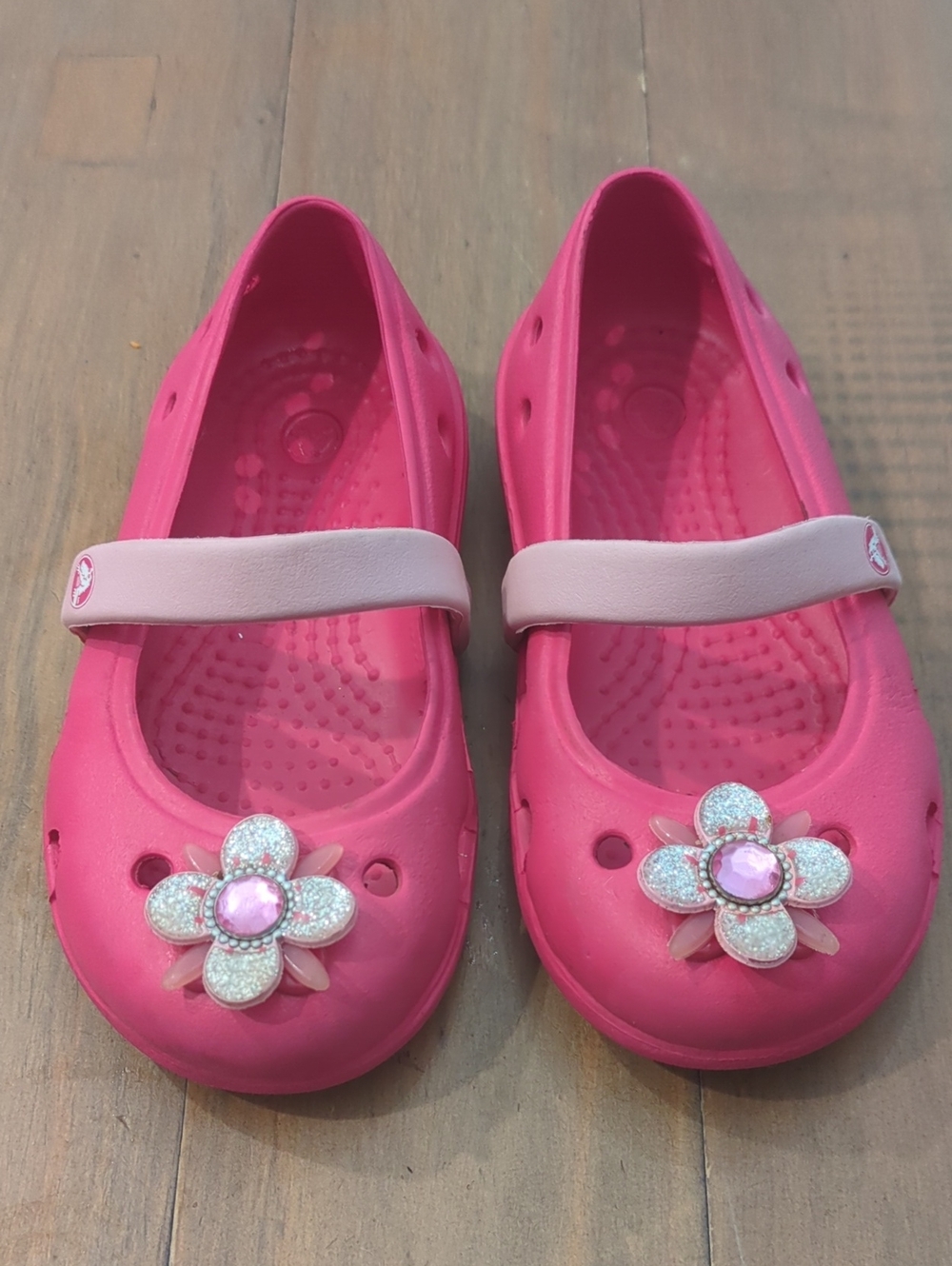 Crocs | Jeweled Mary Janes